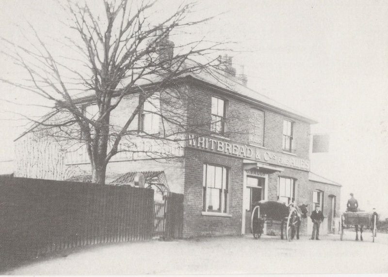 The Old Red House In Redbridge London in 1902 Postcard