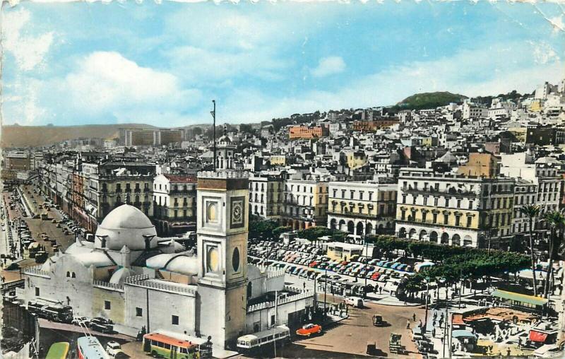 Lot North Africa Tunisia Morocco Algeria 6 semi-modern postcards mosques streets