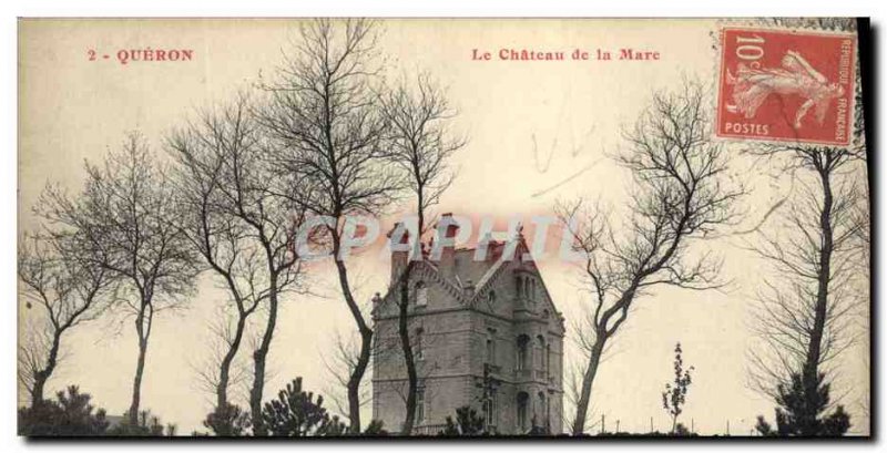 Old Postcard Chateau de la Mare Queron