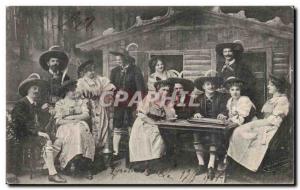 Old Postcard Die Obersteirer Alpensanger Tanzer und unter Leitung des Komponi...