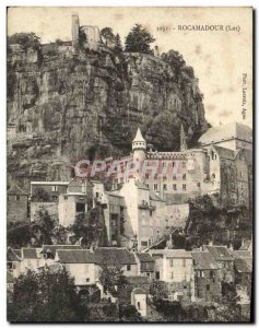 Old Postcard Rocamadour