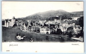 KARLSBAD Karlovy Vary Westend CZECH REPUBLIC Postcard