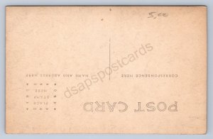 J87/ Freeport Ohio RPPC Postcard c1910 High School Building  731