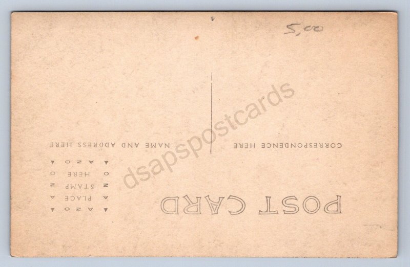 J87/ Freeport Ohio RPPC Postcard c1910 High School Building  731