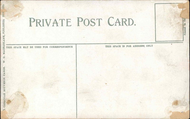 Winnipeg Manitoba MB CPR Railroad Train Tracks and Yard c1910 Vintage Postcard