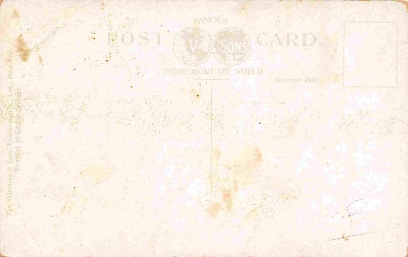 Peekskill on Hudson River Panorama New York 1910c postcard