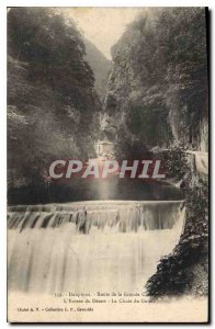 Old Postcard Dauphine Route Grande Chartreuse the entrance of the desert Fall...
