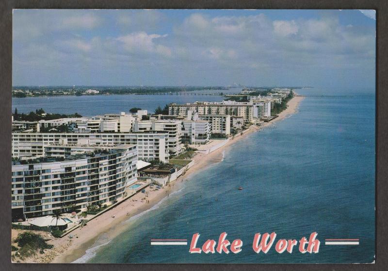 Hotels & Condos On The Beach Fort Worth, Florida - 1960s Unused # 3