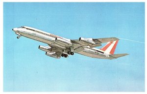 Aerolineas Peruanas Convair 990 A Fan Jet Airplane Postcard