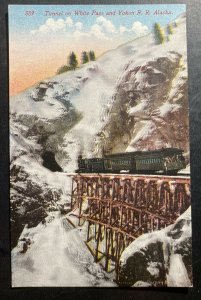 Mint USA Picture Postcard PPC Tunnel On White Pasa And Yukon RR Alaska