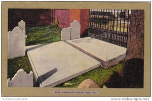 Pennsylvania Philadelphia Benjamin Franklin's Grave