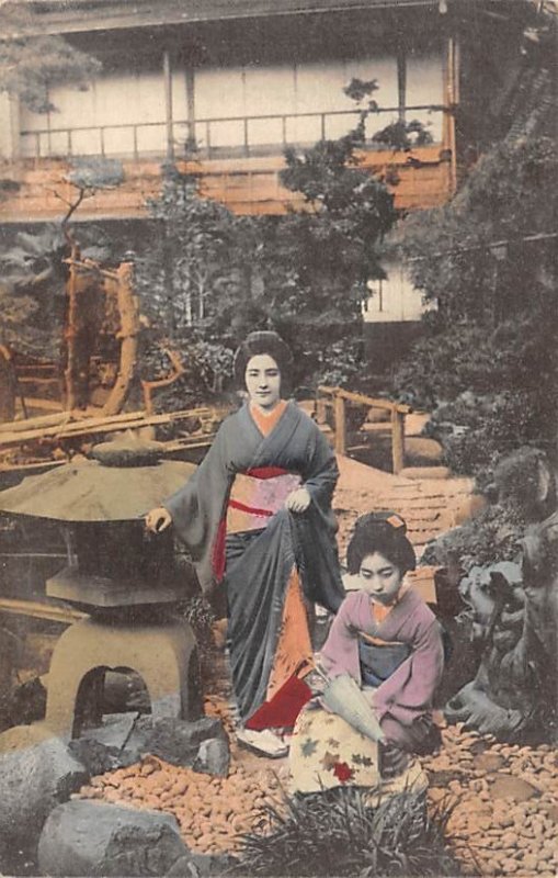 Geisha girls Japanese Unused 