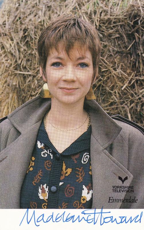 Madeleine Howard Sarah Sugden Emmerdale Hand Signed Photo