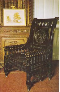 Massachusetts Cambridge Longfellow House Longfellow's Arm Chair