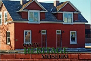 Cody Heritage Museum DeMaris House Wyoming Postcard