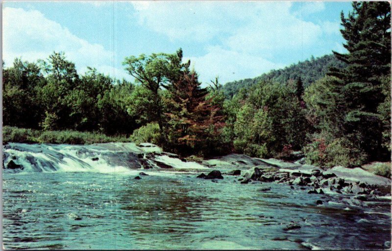 New York Tupper Lake Excellent Fishing Stream