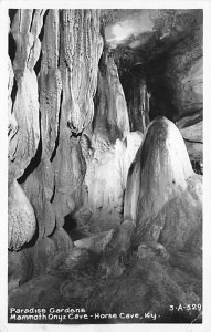 Paradise Garden Mamoth Onyx Cave, real photo Horse Cave Kentucky  