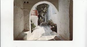 BF26149 mycondos picturesque street  greece  front/back image