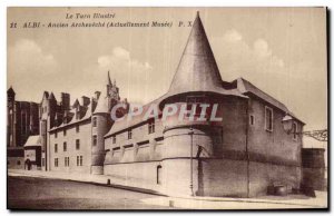 Old Postcard The Illustrious Tarn Albi Old Archeveche