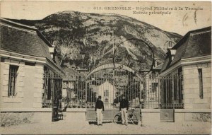 CPA GRENOBLE Hopital Militaire a la Tronche Entrée principale (685835)