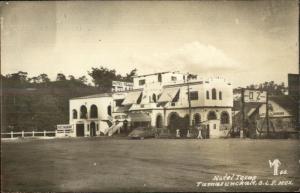 Tamazunchale SLP Mexico Hotel Texas Real Photo Postcard