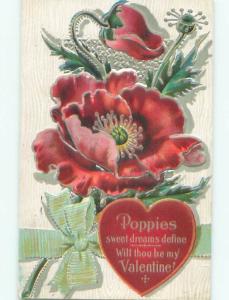 Divided-Back VALENTINE DAY SCENE Great Postcard W7940