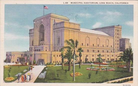 California Long Beach Municipal Auditorium 1936