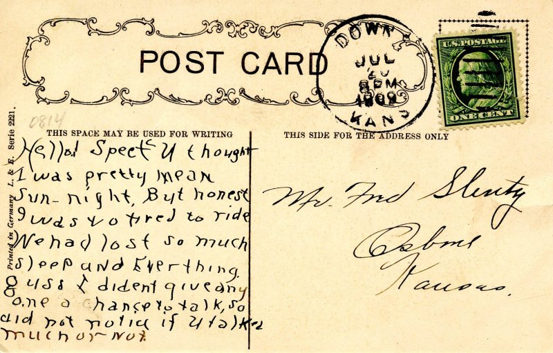 Lady In Blue    Artist: G. L. Pew