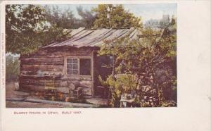 Utah Salt Lake City Oldest House In Utah Built 1847