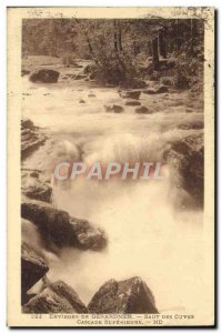 Old Postcard From Around Gerardmer Jumping Of Tanks upper Cascade