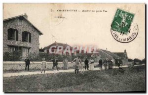Old Postcard Chartrettes small Quarter Vau Nasse House Chavanne fishing fishi...