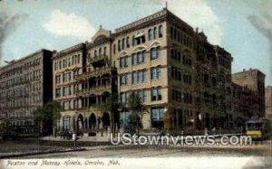 Paxton & Murray Hotels - Omaha, Nebraska NE Postcard