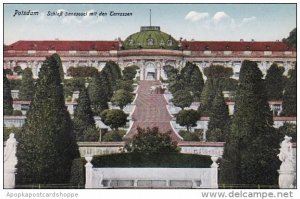 Germany Potsdam Schloss Sanssouci mit den Terrassen