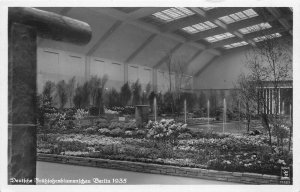 Berlin Germany 1935 RPPC Real Photo Postcard Fruhjahrsblumenschau Flower Show