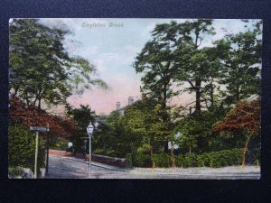 Manchester SINGLETON BROOK Bury Old Road c1906 Postcard by Robinson Post Office