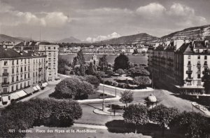 Switzerland Geneve Place des Alpes Photo