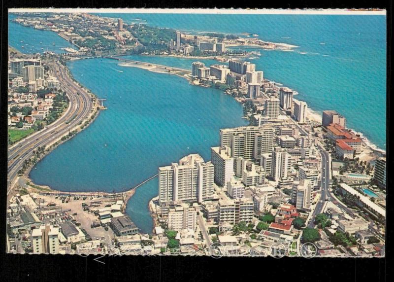 SAN JUAN - Vista Aerea del Sector y Laguna del Condado