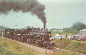 Temiskaming & Northern Ontario 137 Locomotive Chrome Postcard Unused