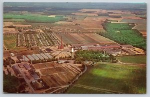 Seabrook New Jersey~Seabrook Farms Co Aerial~Snow Crop Factory~Water Tower~1950s