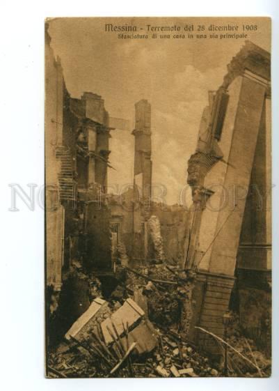 120897 Italy MESSINA Earthquake Terremoto del 28 dicembre 1908