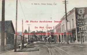 CA, Grass Valley, California, Main Street, Business Area, J Scheff Pub No 44