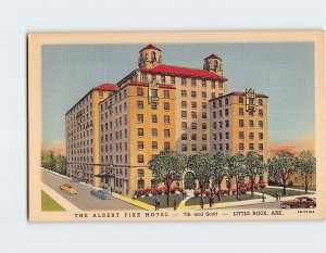 Postcard The Albert Pike Hotel, Little Rock, Arkansas