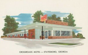 STATESBORO , Georgia , 1950-60s ; Crossroads Motel