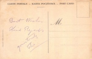 France Corbie Les Etangs Lake vintage postcard