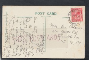 Genealogy Postcard - Paterson - 20 Grove Road, Wimbledon, London     RF5524