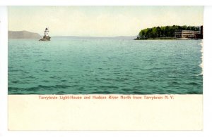 NY - Tarrytown, Hudson River. Lighthouse at Tarrytown
