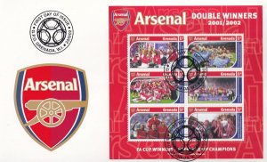 Arsenal 2002 FA Cup League Double Winners Football Club FDC