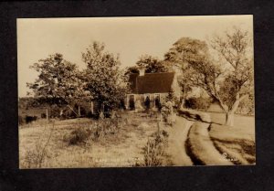 MA Cape Cod Cottage Falmouth Heights ? Massachusetts Real Photo RPPC RP Postcard