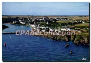 Postcard Modern Belle Ile En Mer Charmant Petit Port Of Sauzon