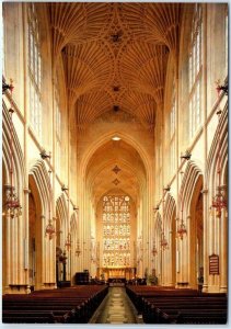 M-80419 Bath Abbey looking east Bath England